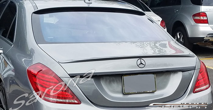 Custom Mercedes S Class  Sedan Roof Wing (2014 - 2020) - $290.00 (Part #MB-061-RW)